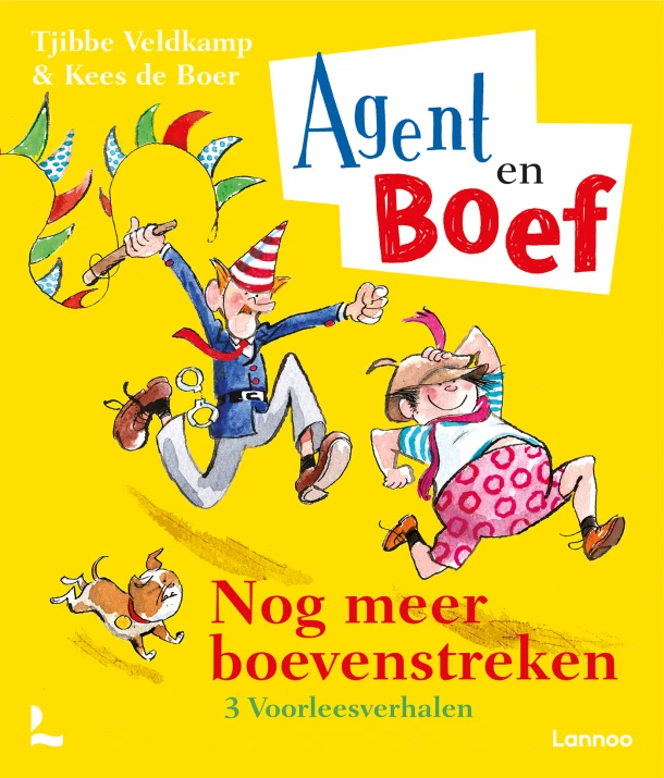 Agent en Boef - Nog meer boevenstreken – Tjibbe Veldkamp – boek cover