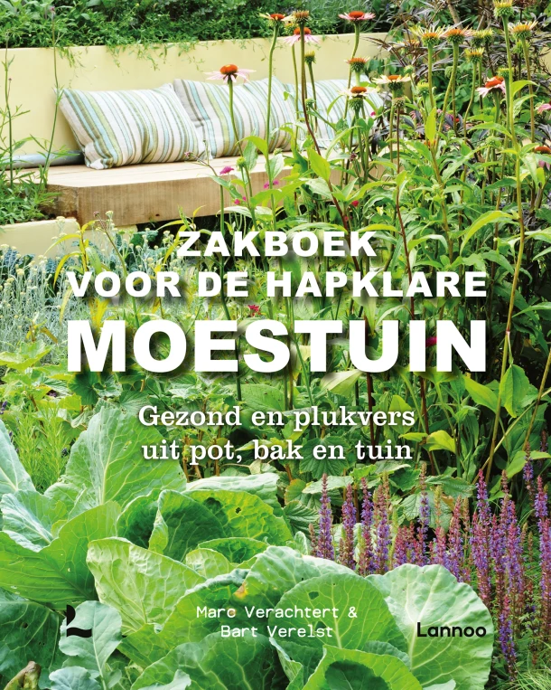 Zakboek voor de hapklare moestuin – Marc Verachtert – boek cover