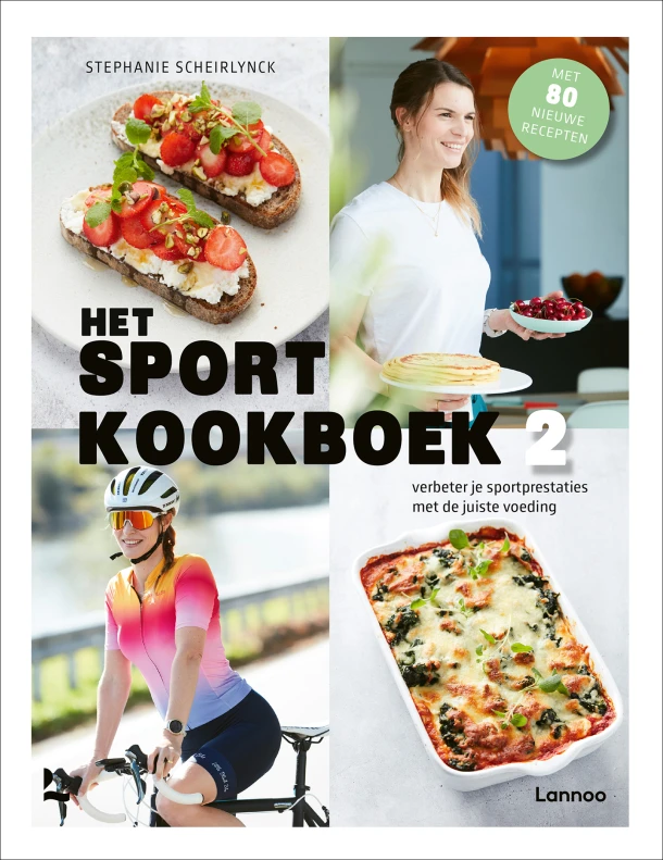 Verbeter je sportprestaties met de juiste voeding – Stephanie Scheirlynck – boek cover
