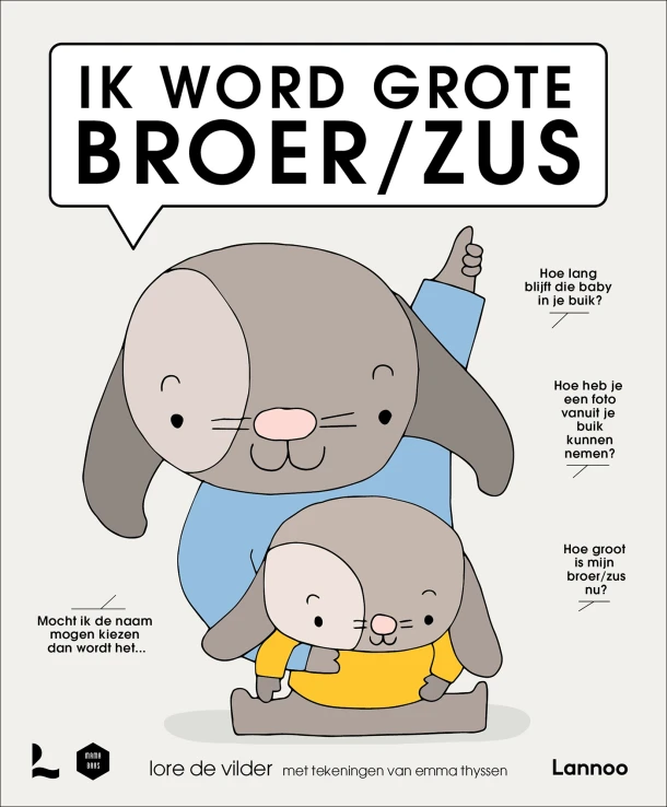 Ik word grote broer/zus – Lore De Vilder – boek cover