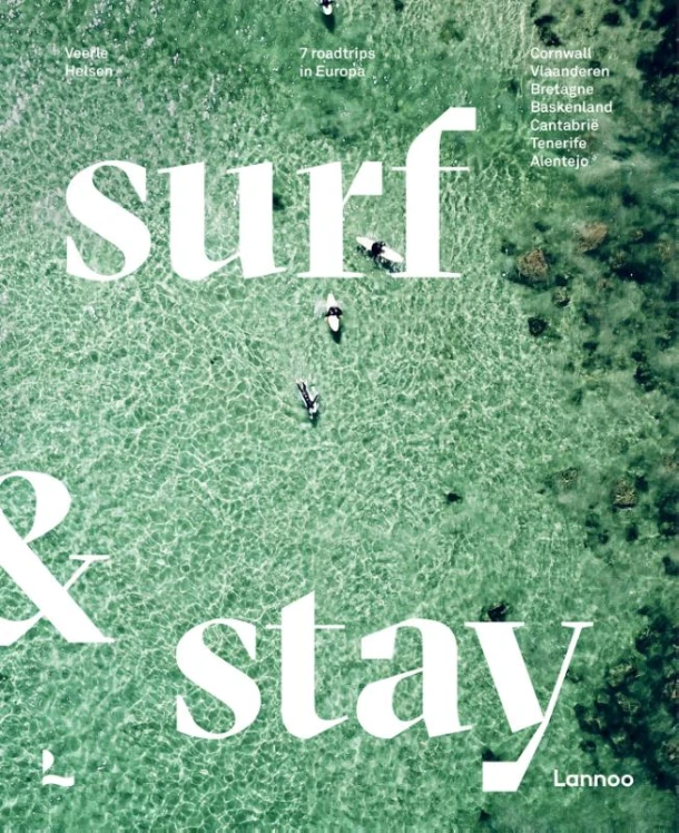 Surf & stay – Veerle Helsen – boek cover
