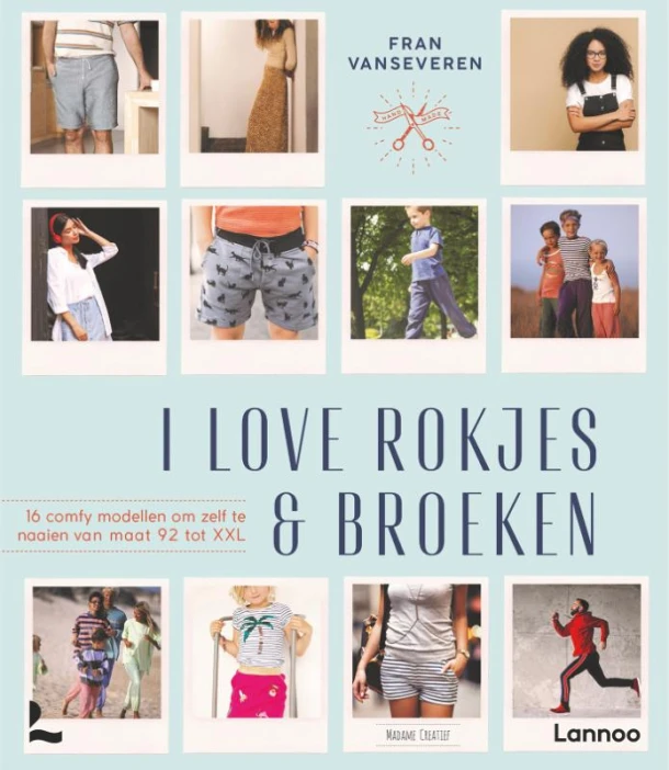 I love rokjes & broeken – Fran Vanseveren – boek cover