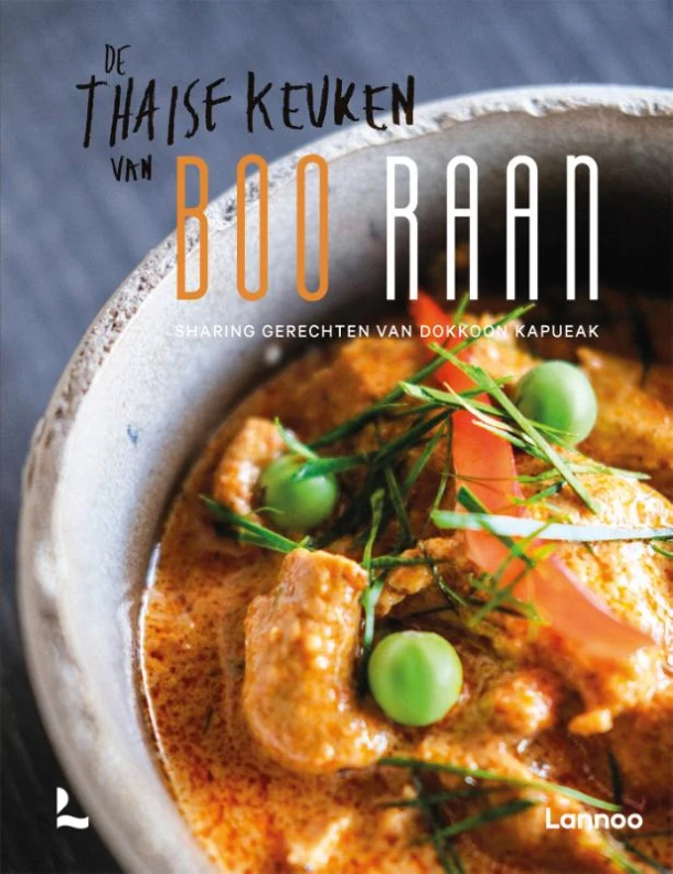 De Thaise keuken van Boo Raan – Dokkoon Kapueak – boek cover