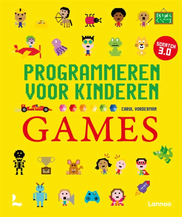 Programmeren voor kinderen - Games – Carol Vorderman – boek cover