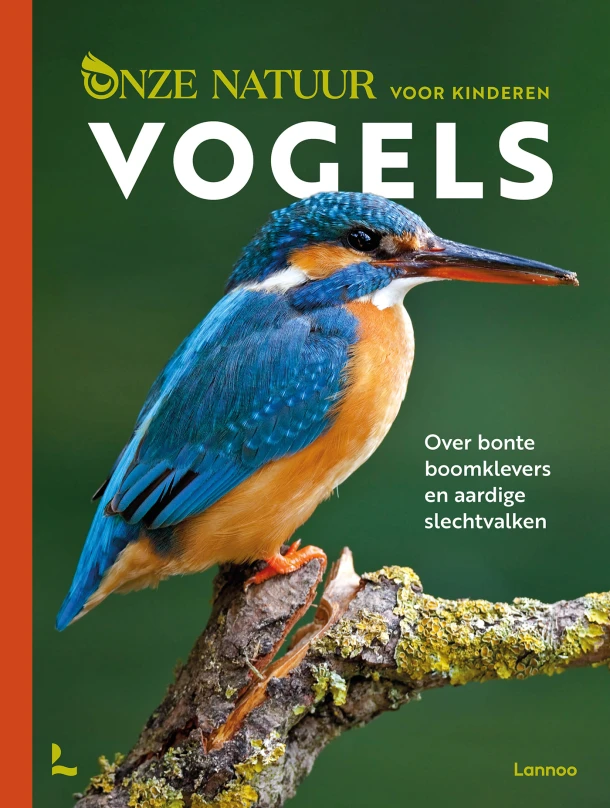 Onze Natuur voor kinderen - Vogels – Kim Crabeels – boek cover