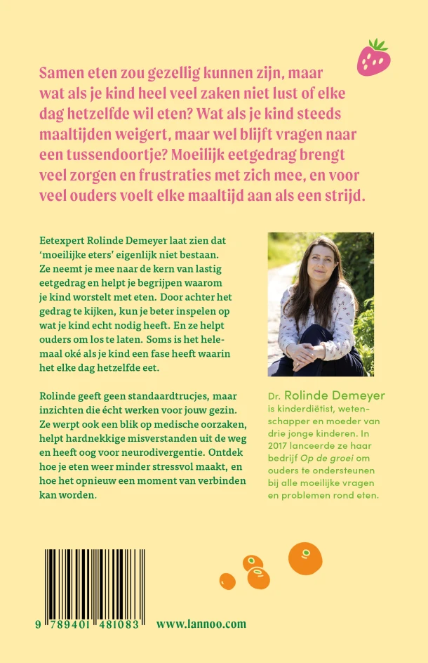 Moeilijke eters bestaan niet – Rolinde Demeyer – boek cover