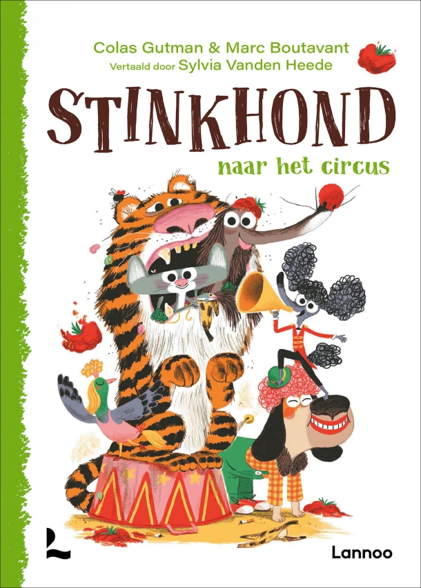 Stinkhond naar het circus – Colas Gutman – boek cover