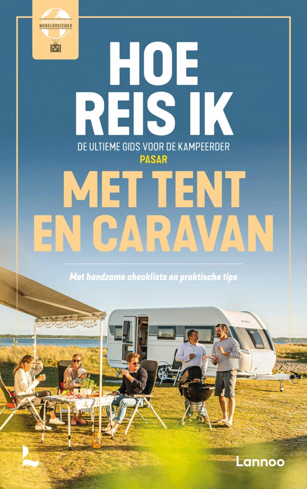 Hoe reis ik met tent en caravan – Steven Durnez – boek cover