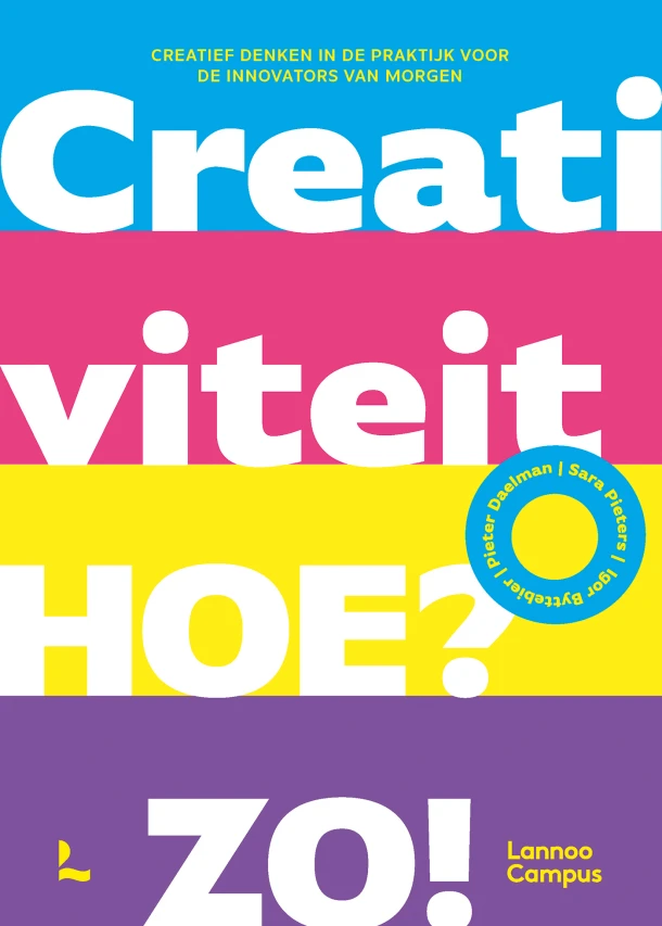 Creativiteit. Hoe? Zo! – Pieter Daelman – boek cover