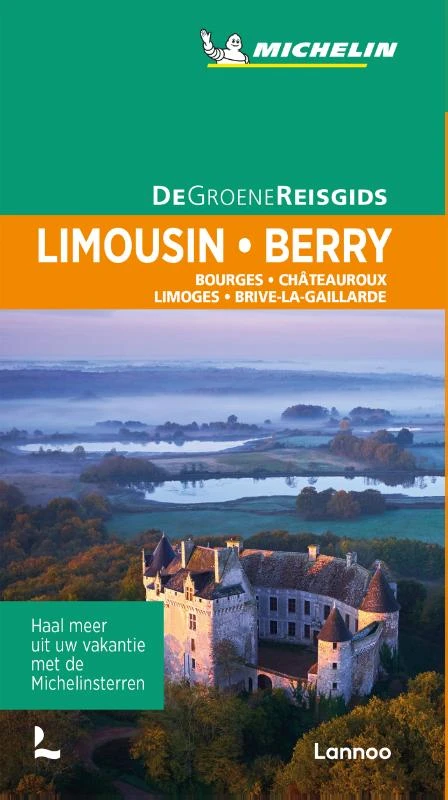De Groene Reisgids - Limousin-Berry – Michelin – boek cover