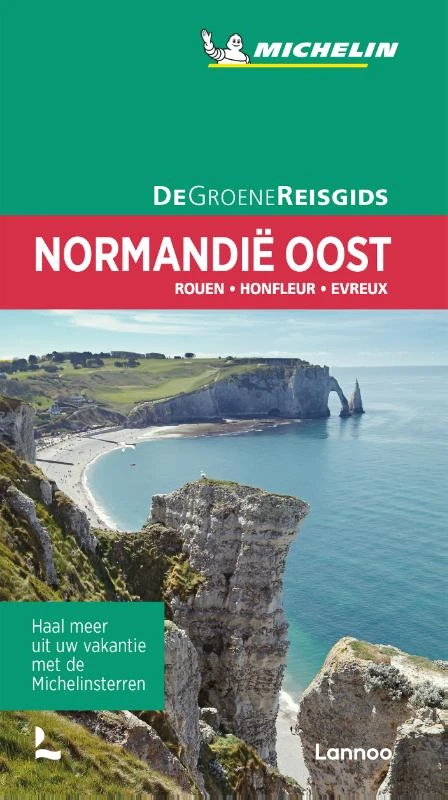 De Groene Reisgids - Normandië Oost – Michelin – boek cover