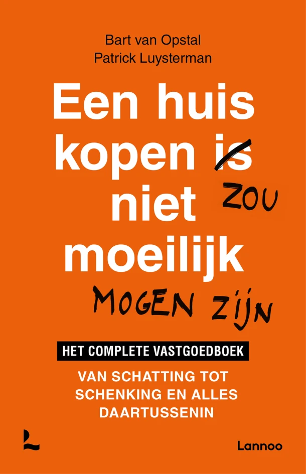 Een huis kopen zou niet moeilijk mogen zijn – Patrick Luysterman – boek cover