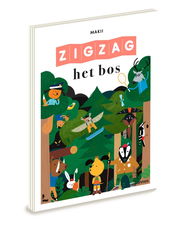 Het bos – Makii – boek cover