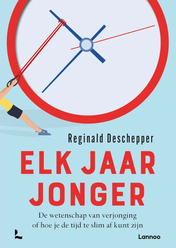 Elk jaar jonger – Reginald Deschepper – boek cover