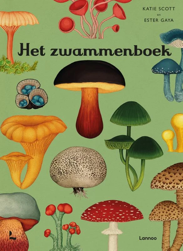 Het zwammenboek – Katie Scott – boek cover