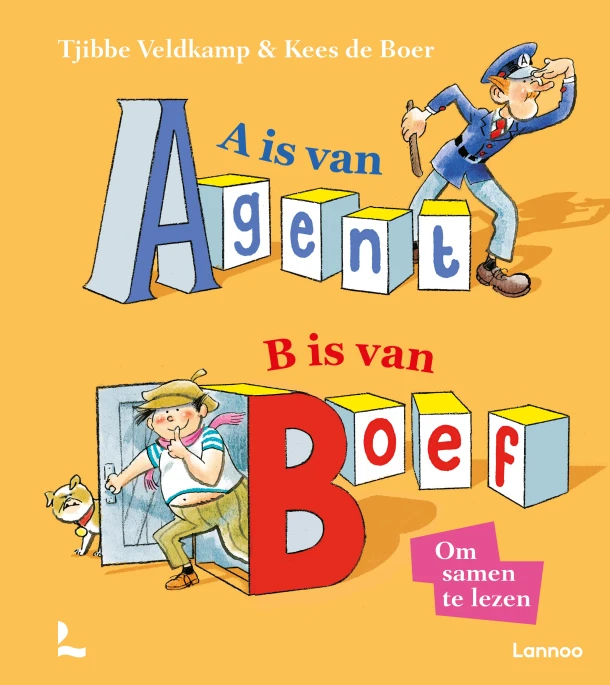 A is van Agent, B is van Boef – Tjibbe Veldkamp – boek cover