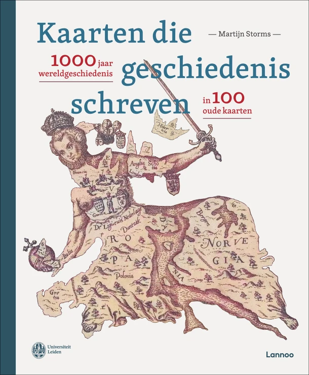 Kaarten die geschiedenis schreven – Martijn Storms – boek cover
