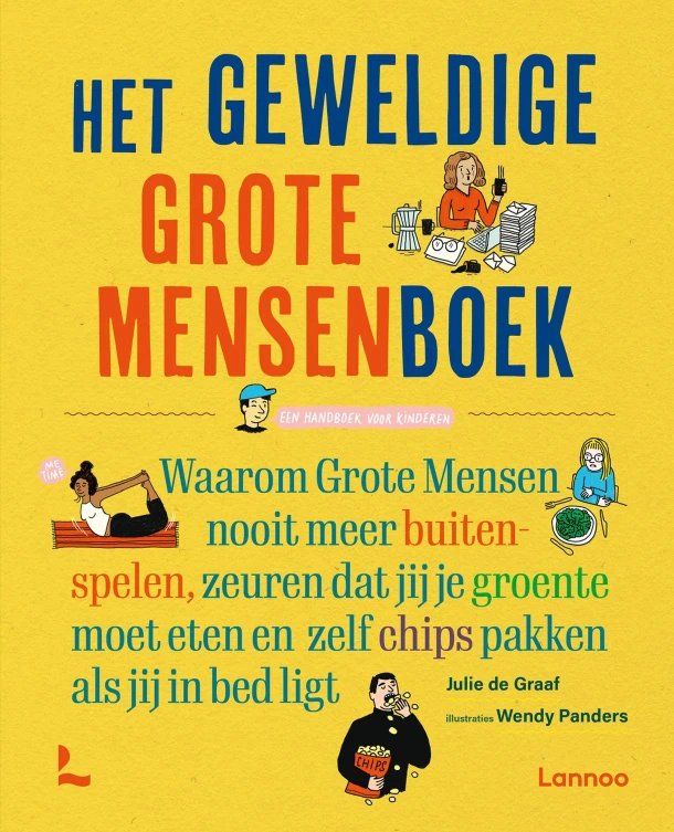 Het geweldige Grote Mensenboek – Julie de Graaf – boek cover