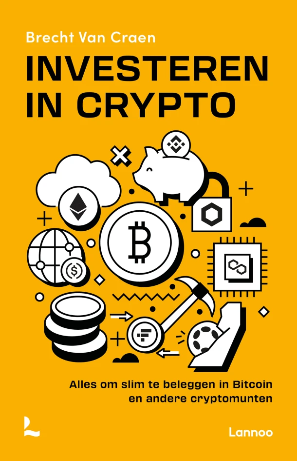Investeren in crypto – Brecht Van Craen – boek cover