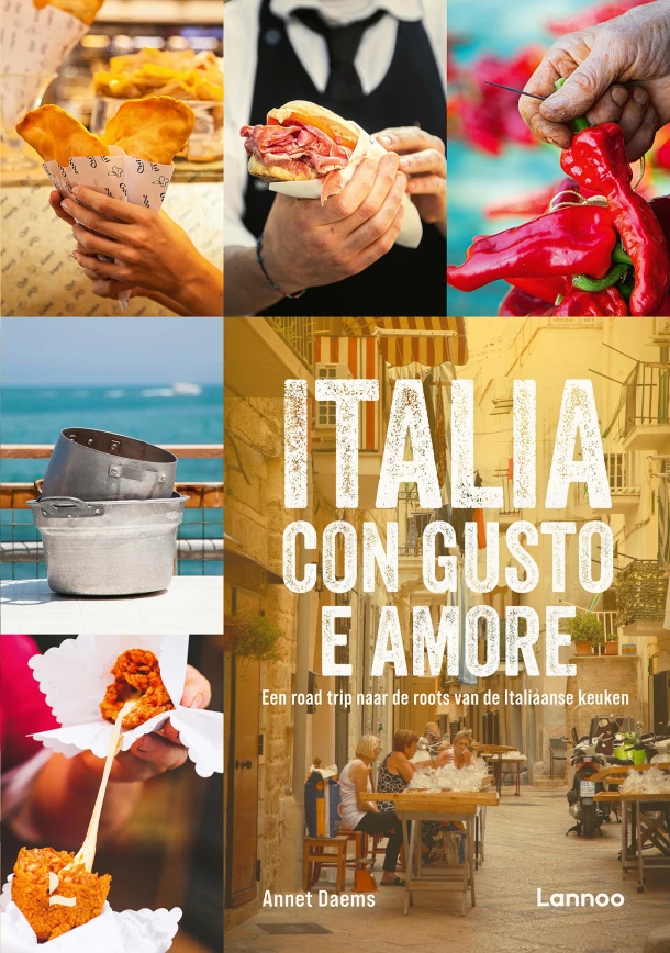 Italia con gusto e amore – Annet Daems – boek cover