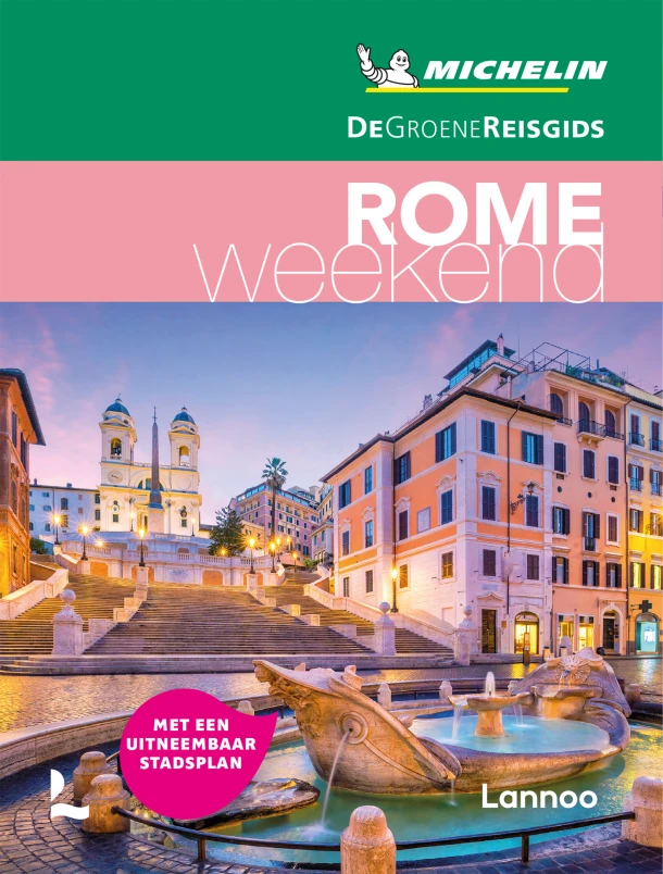 De Groene Reisgids Weekend - Rome – Michelin Editions – boek cover
