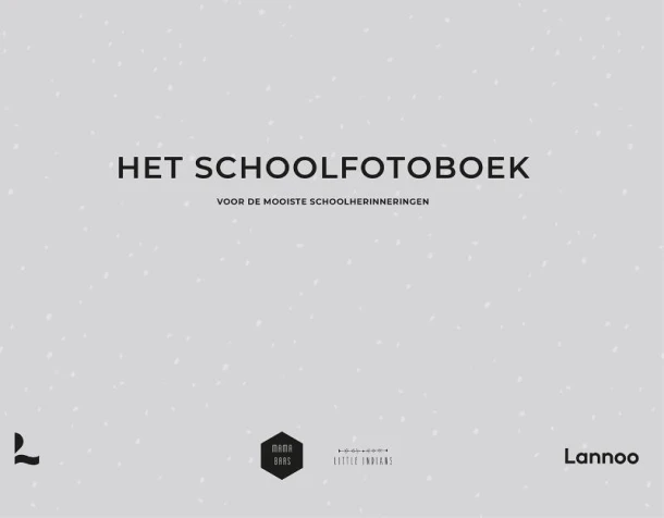 Het Schoolfotoboek – Little Indians – boek cover