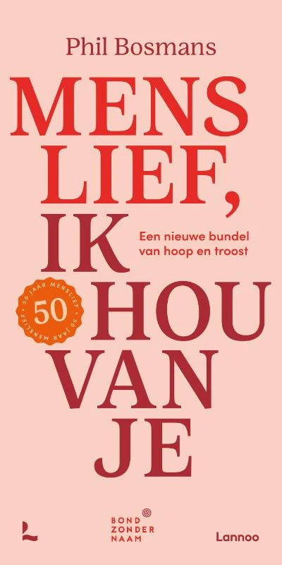 Menslief ik hou van je – Phil Bosmans – boek cover