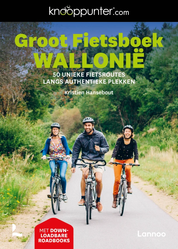 Knooppunter Groot Fietsboek Wallonië – Kristien Hansebout – boek cover