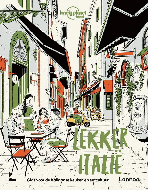 Lekker Italië – Lonely Planet – boek cover