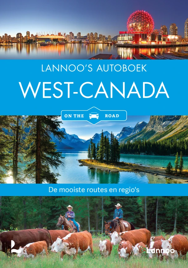 Lannoo's autoboek West-Canada on the road – Heike Gallus – boek cover
