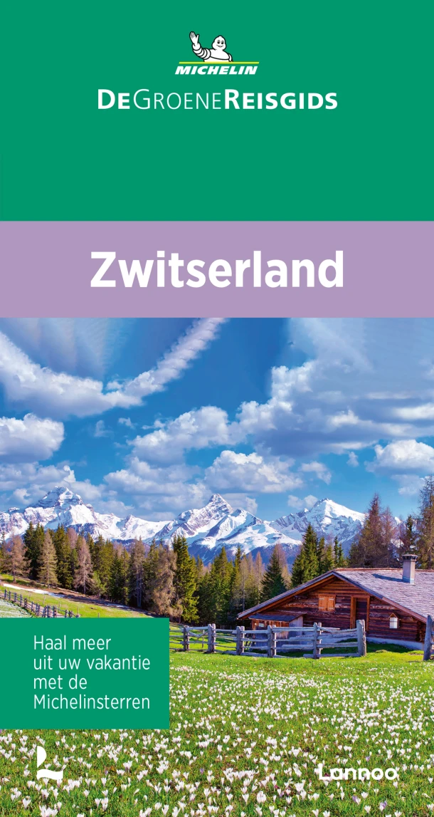 De Groene Reisgids - Zwitserland – Michelin – boek cover