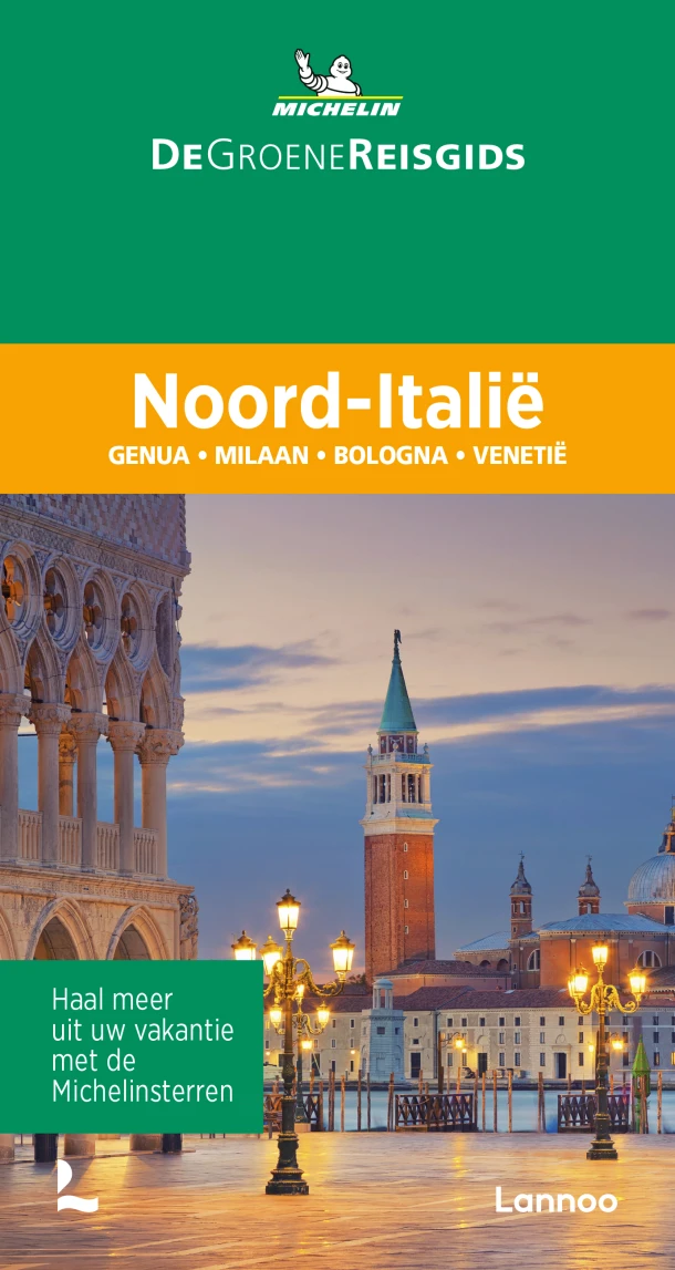 De Groene Reisgids - Noord-Italië – Michelin – boek cover