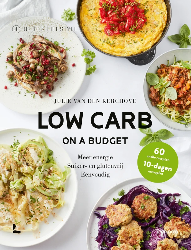 Low carb on a budget – Julie Van den Kerchove – boek cover
