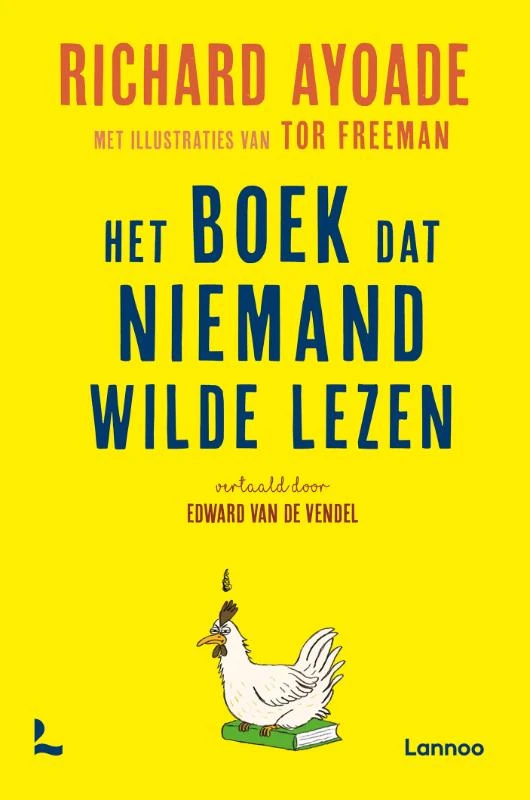 Het boek dat niemand wilde lezen – Richard Ayoade – boek cover