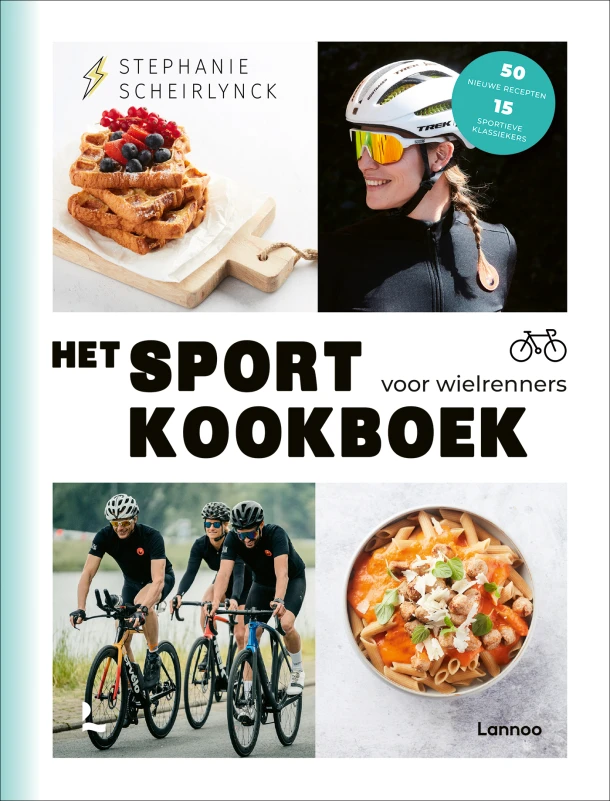 Het sportkookboek voor wielrenners – Stephanie Scheirlynck – boek cover