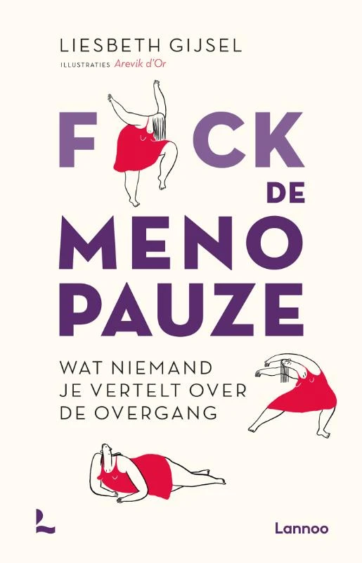 Fuck de menopauze – Liesbeth Gijsel – boek cover