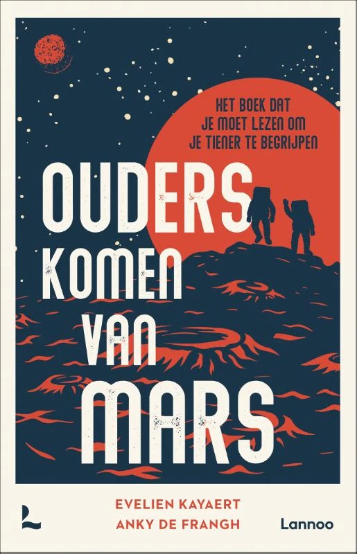 Ouders komen van Mars – Evelien Kayaert – boek cover