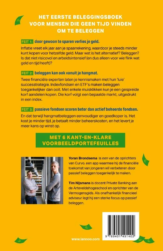 De hangmatbelegger – Yoran Brondsema – boek cover