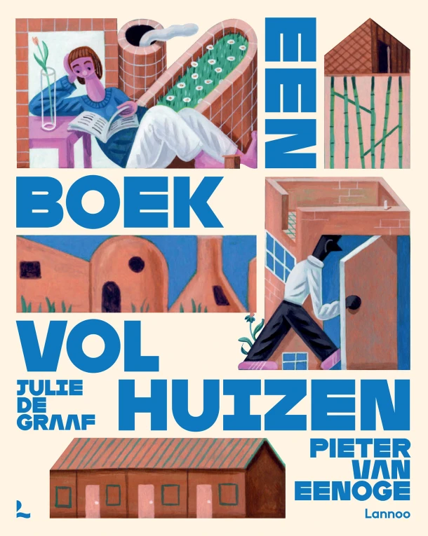 Een boek vol huizen – Pieter Van Eenoge – boek cover