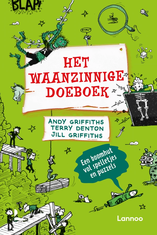 Het waanzinnige doeboek – Andy Griffiths – boek cover