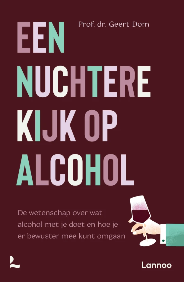 Een nuchtere kijk op alcohol – Geert Dom – boek cover