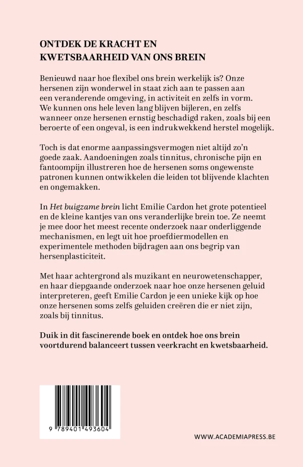 Het buigzame brein – Emilie Cardon – boek cover