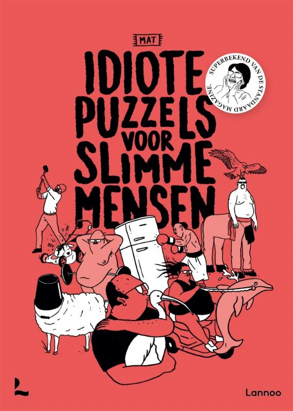 Idiote puzzels voor slimme mensen – MAT – boek cover
