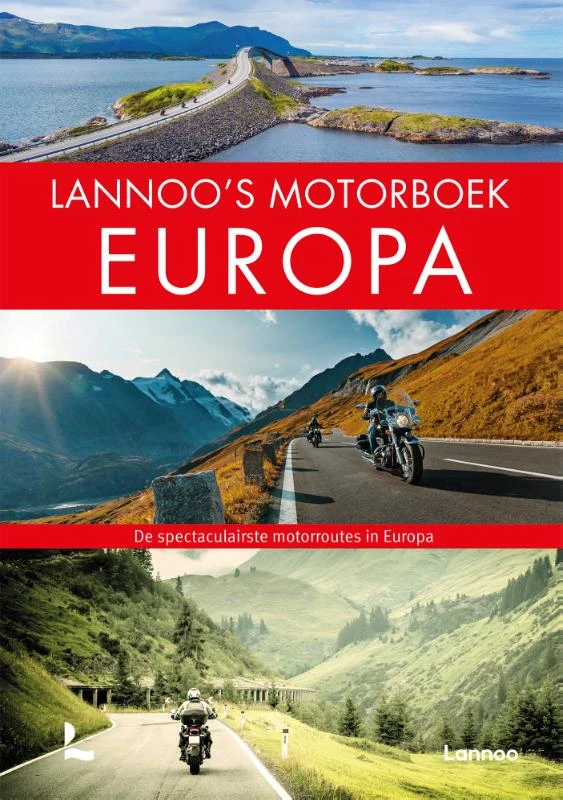 Lannoo's Motorboek Europa – boek cover