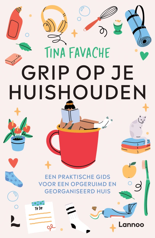 Grip op je huishouden – Tina Favache – boek cover