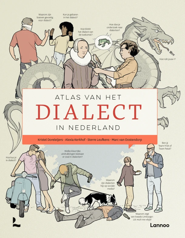 Atlas van het dialect in Nederland – Kristel Doreleijers – boek cover