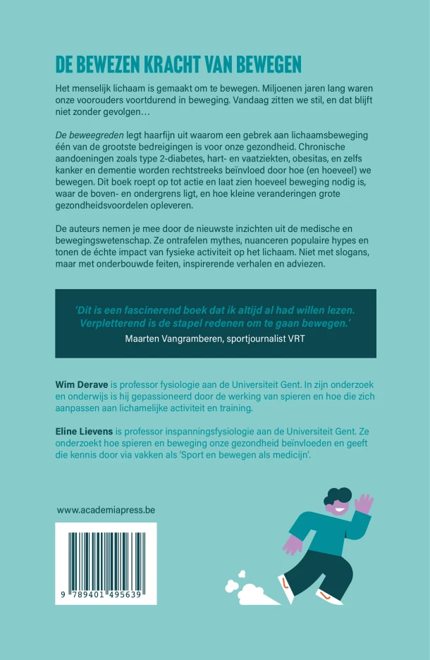 De beweegreden – Wim Derave – boek cover