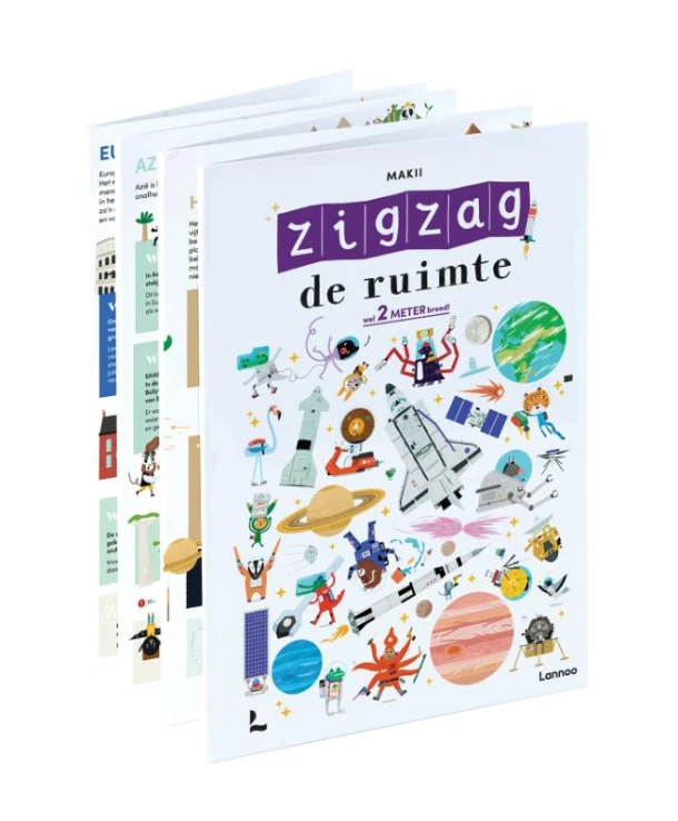 Zigzag - De ruimte – Makii – boek cover