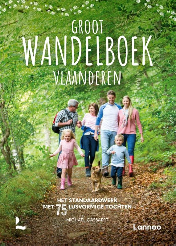 Groot Wandelboek Vlaanderen – Michaël Cassaert – boek cover