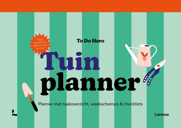 Tuinplanner – To do hero – boek cover